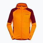 Férfi La Sportiva Existence Hoody papaya/sangria trekking melegítő pulóver