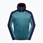 Férfi pulóver La Sportiva Upendo Hoody hurricane/ deep sea