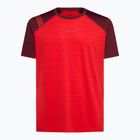 La Sportiva férfi Sunfire mountain red / redwood póló, piros / redwood póló