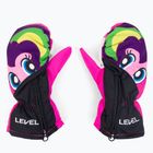 Gyermek snowboard kesztyű Level Lucky Mitt rózsaszín 4146