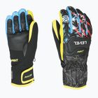 Síkesztyűk Level Race Replica black/yellow