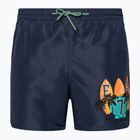 Férfi fürdősort EA7 Emporio Armani Water Reactive Monogram Boxer blu navy
