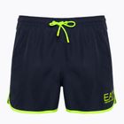 Férfi fürdősort EA7 Emporio Armani Water Sports Core Piping blu navy/fluo lime
