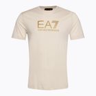 Férfi póló EA7 Emporio Armani Train Gold Label Tee Pima Big Logo rainy day