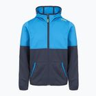 gyermek pulóverCMP Fix Hood b.blue/river/lime