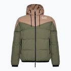 Férfi kabát EA7 Emporio Armani Train Athletic Colour Block Padded beetlee