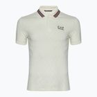 Férfi EA7 Emporio Armani Golf Pro Polo Pro Polo Check ezüst nyír póló