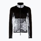 Női sí pulóver EA7 Ski Kitzbuhel Polarfleece T-Top divatos zebra