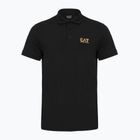 Férfi EA7 Emporio Armani Core Identity póló fekete / arany logó