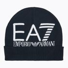 EA7 Emporio Armani Mountain Visibility Beanie kék/fehér téli sapka