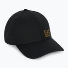 EA7 Emporio Armani TrainCore IdentityLogo baseball sapka fekete / arany