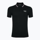 Férfi EA7 Emporio Armani Golf Pro Polo Pro Polo Check ing fekete