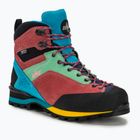 Női trekking cipő Lomer Badia High Mtx turquoise/begon