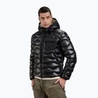 Férfi bélelt kabát Blaueer USA Bryant black inside beige