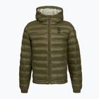 Férfi kabát Blauer USA Charles dark olive inside mist grey