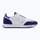 EA7 Emporio Armani fekete-fehér Vintage fehér/középkori kék cipő
