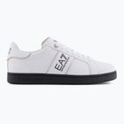 EA7 Emporio Armani Classic Logo fehér/arany/fekete cipők