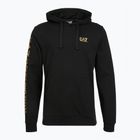Férfi Emporio Armani EA7 Train Logo Series Extended Logo Hoodie fekete / arany