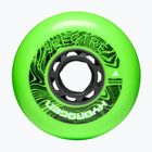 Rollerblade Hydrogen Spectre 80 mm/85A görkorcsolya kerekek 4 db zöld alma