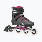 Női görkorcsolya Rollerblade Macroblade 90 W black/burgundy/ocean green