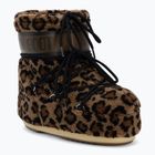 Női hótaposó Moon Boot Icon Low Fleece Leopard cognac/cocoa