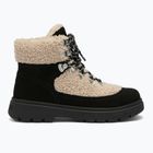 Női hótaposó Moon Boot Combat Boot Fleece black/off white