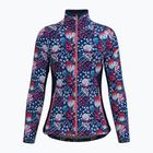 Női trekking pulóver Crazy Wonder Magic print lella kék