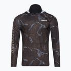 Férfi Hurley H2O-Dri Atticus Moab UPF Hood Hood hosszú ujjú fekete