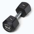 Súlyzó Centr Urethane Dumbbell Centr x Hyrox 12,5 kg black