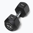 Súlyzó Centr Urethane Dumbbell Centr x Hyrox 17,5 kg black