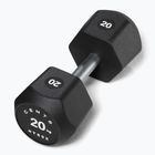 Súlyzó Centr Urethane Dumbbell Centr x Hyrox 20 kg black