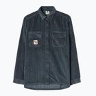 Kaotiko Courduroy férfi ing Minimal kékes-szürke