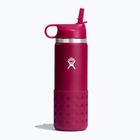 Hydro Flask Wide Mouth Straw Lid és Boot 590 ml-es snapper termikus palack