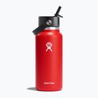 Hydro Flask Wide Flex Straw termikus palack 945 ml piros W32BFS612