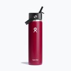 termikus palack Hydro Flask Wide Flex Straw 710 ml berry