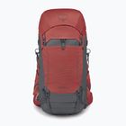 Női trekking hátizsák Osprey Tempest 44 l piros pampas/Coal Grey