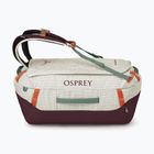 Utazótáska Osprey Transporter Duffel 40 l mystery white/moody burgundy