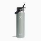termikus palack Hydro Flask Wide Flex Straw 473 ml agave