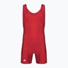 Férfi overál adidas 3 Stripe Singlet red/white