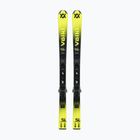 Gyerek síléc Völkl Racetiger Jr Yellow + kötések 4.5 VMotion Jr 100-120 cm Black