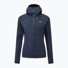 Női trekking pulóver Rab Superflux Hoody deep ink