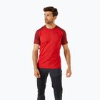 Férfi póló Rab Force ascent red/oxblood red