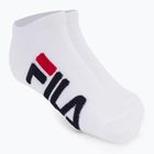 Zokni Fila Unisex Invisible 2 Pack white