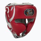 Boksz fejvédő Rival RHG100 Professional Headgear red/silver/grey