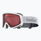 Gogle narciarskie Bollé Bedrock white matte/vermillon