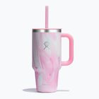 Hydro Flask Travel Tumbler Jelly termikus bögre 945 ml rózsaszínű örvénylés