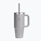 Bögre Hydro Flask Travel Tumbler Clear Lid 710 ml birch