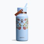 Termosz Hydro Flask Wide Mouth with Flex Straw Cap 946 ml western light blue