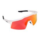 Kerékpáros szemüveg 100% Speedcraft Sl Többrétegű tükörlencse fehér STO-61002-412-01