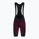 Férfi kerékpáros nadrág HIRU Advanced Cargo Bibshort garnet